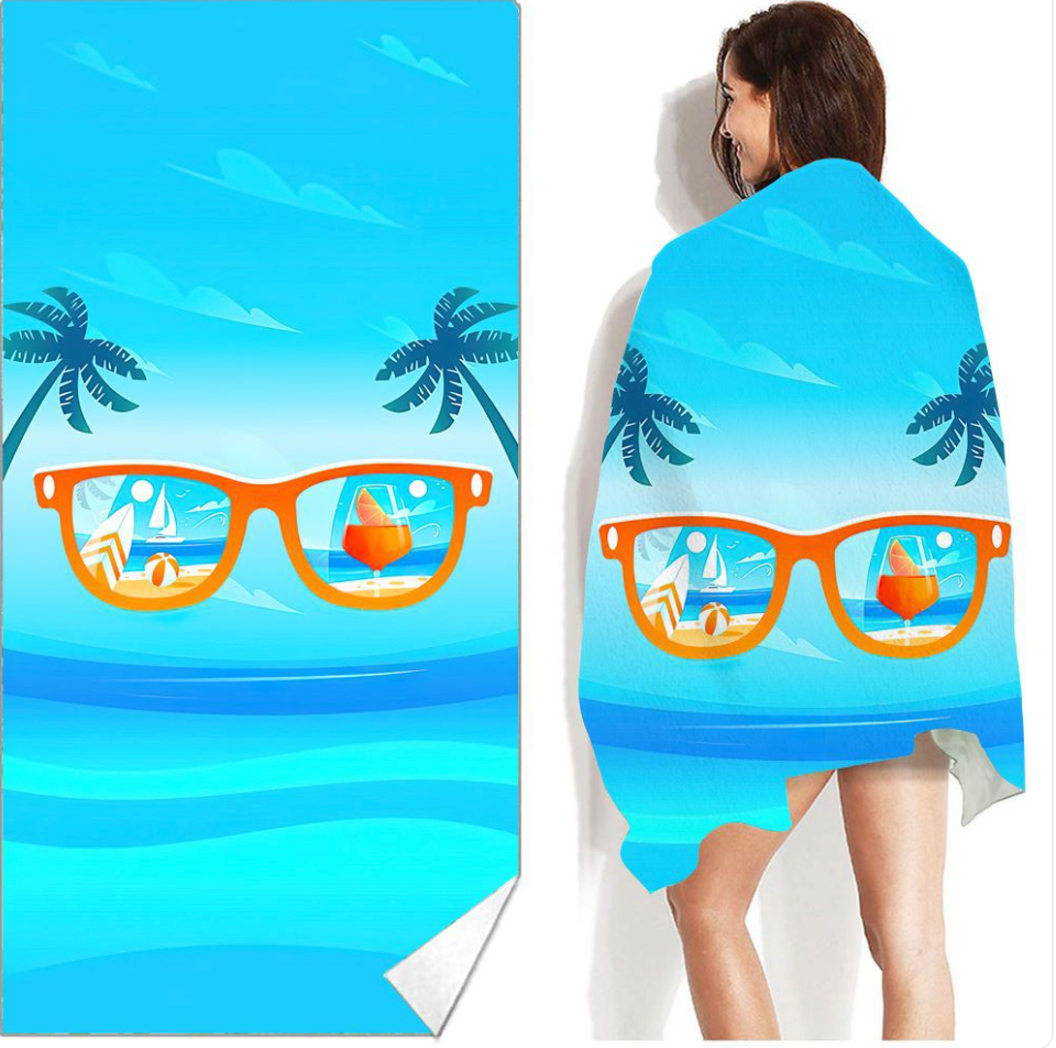 Bohemian Printed Beach & Swim Towel