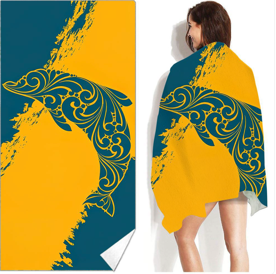 Bohemian Printed Beach & Swim Towel