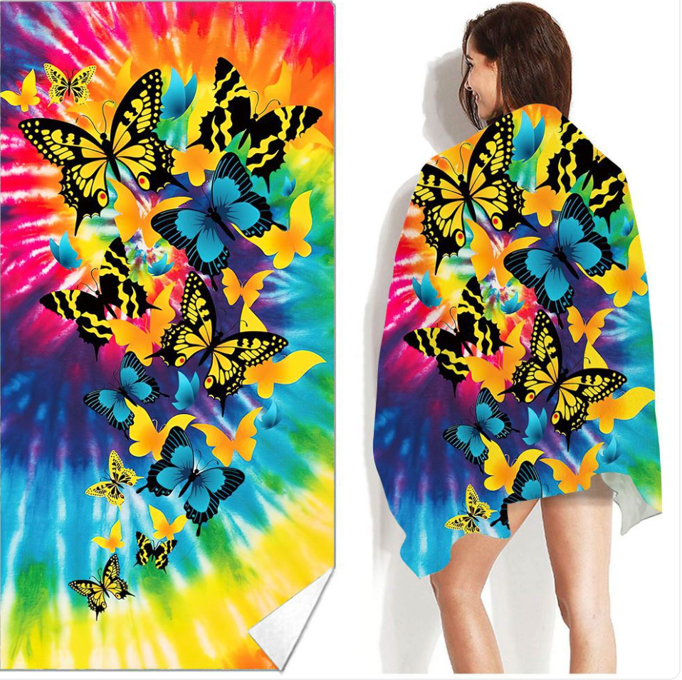 Bohemian Printed Beach & Swim Towel