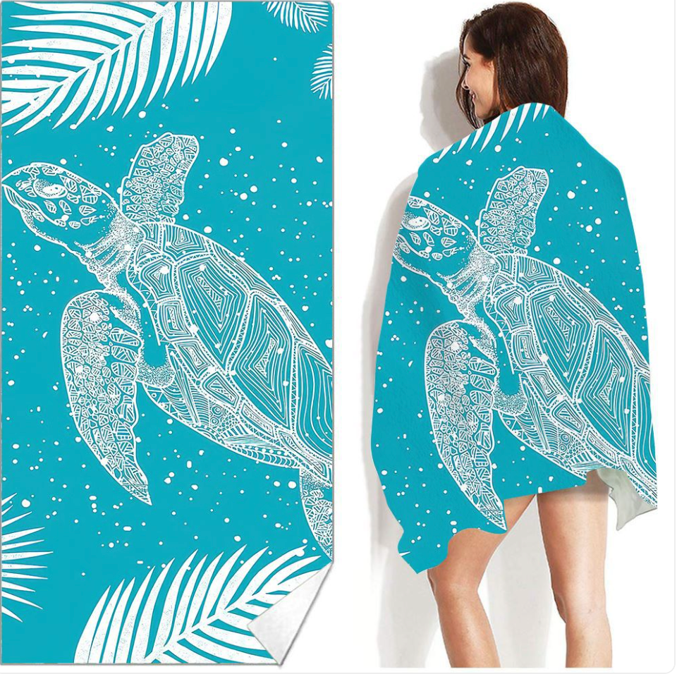 Bohemian Printed Beach & Swim Towel