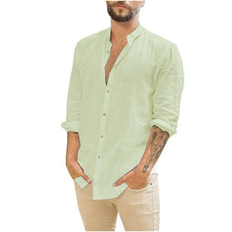 Cotton Linen Vest and Trousers Set