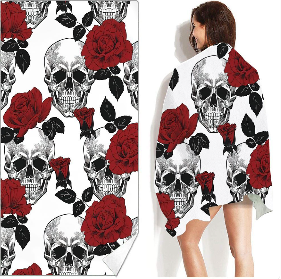 Bohemian Printed Beach & Swim Towel