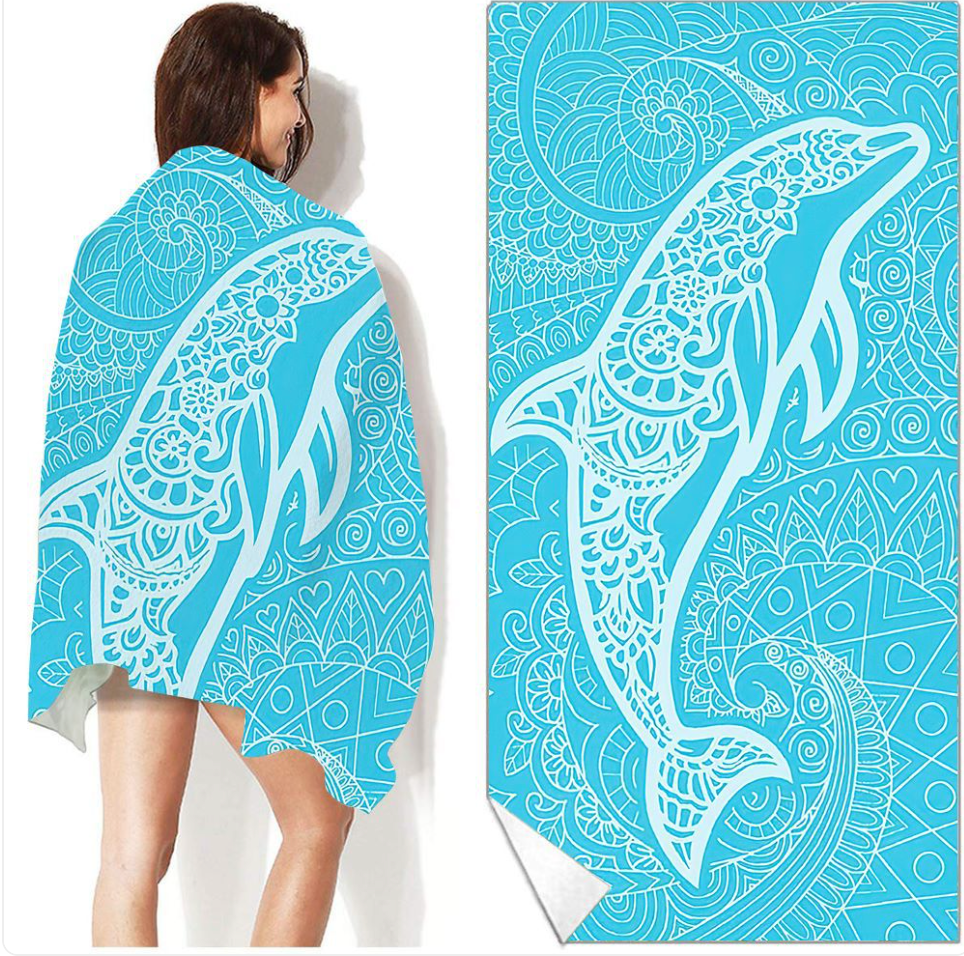Bohemian Printed Beach & Swim Towel