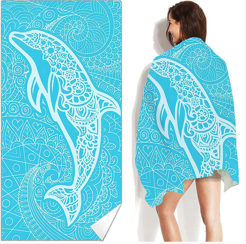 Bohemian Printed Beach & Swim Towel