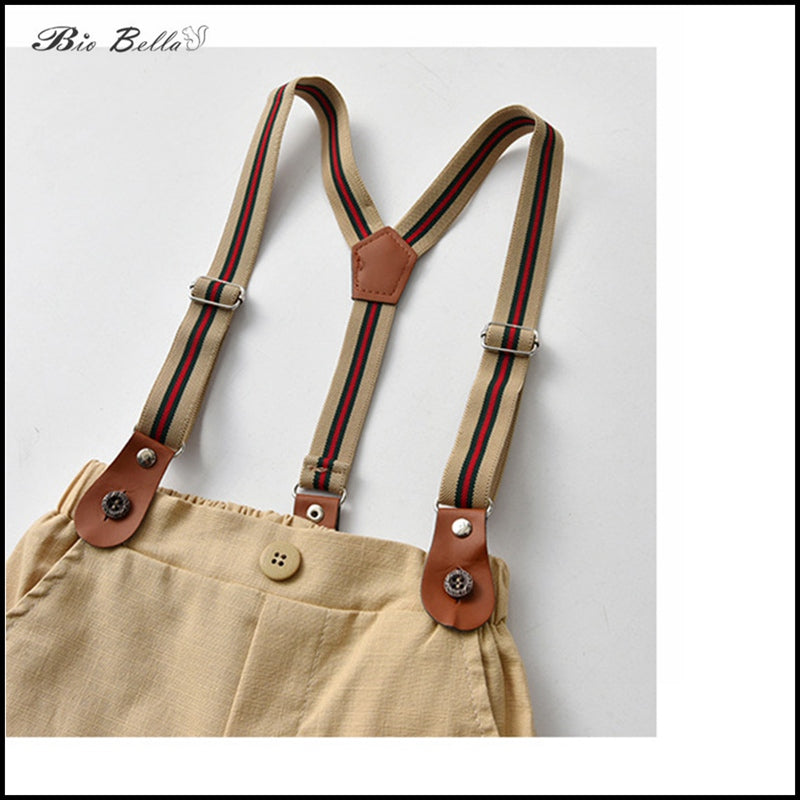 Cotton Linen Vest and Trousers Set