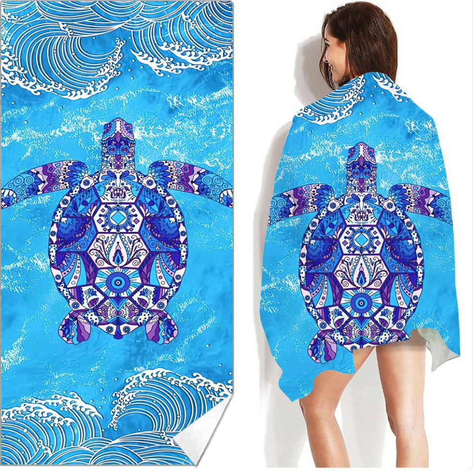 Bohemian Printed Beach & Swim Towel