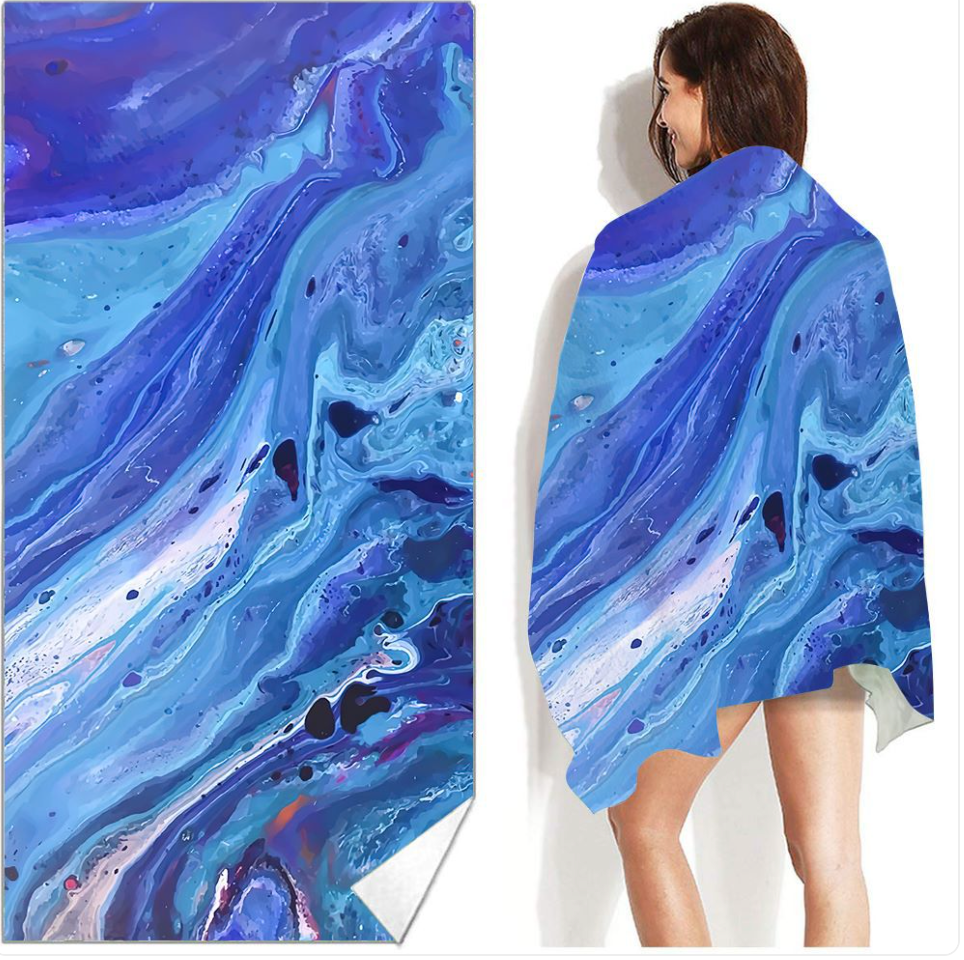 Bohemian Printed Beach & Swim Towel