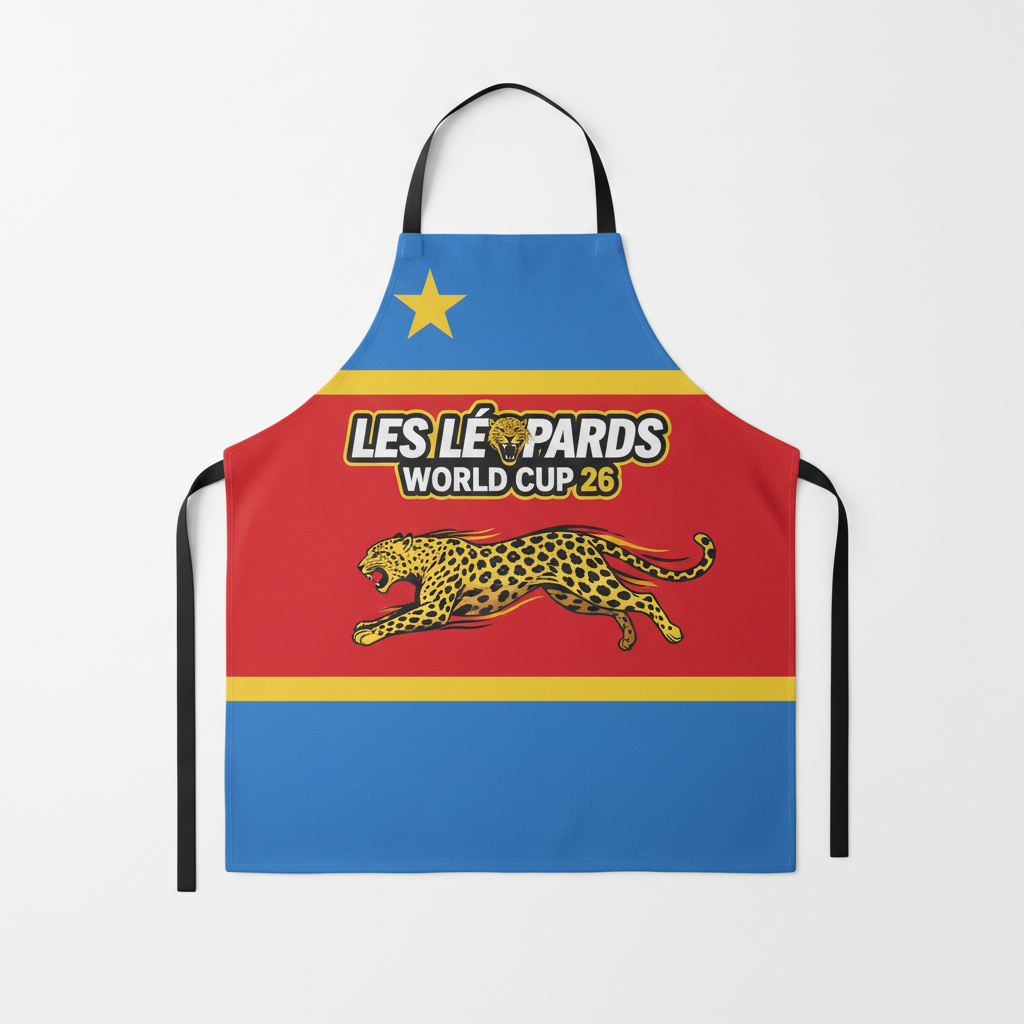 Tablier 🍳 Les Léopards World Cup 26