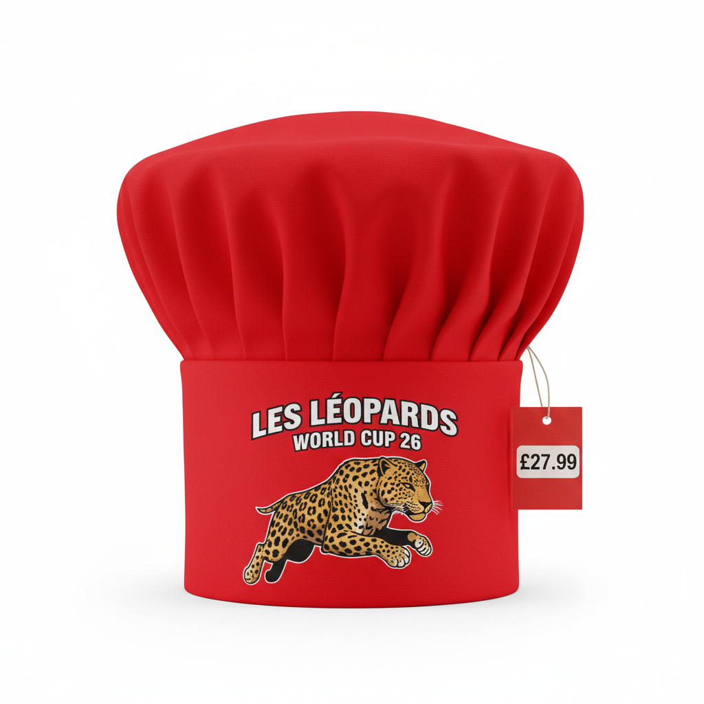 Chapeau de Chef 👨‍🍳 Les Léopards World Cup 26